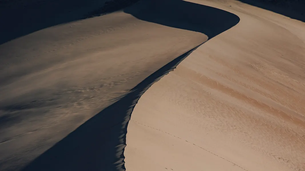 Paisajes de dunas en Fiambalá